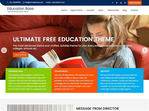 education theme   wordpress sites