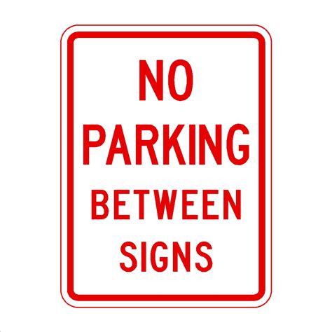 parking  signs print  designz