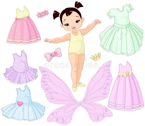 photo  paper baby girl doll   fairy ballet