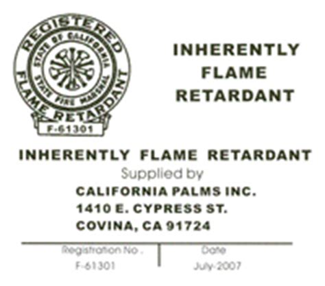 flame retardant canopy replacement top sizex california palms