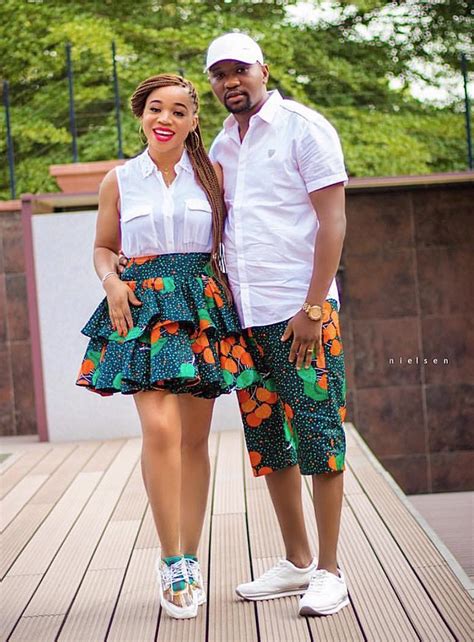 matching ankara shorts for couples kitenge fashions for couples