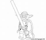 Coloring Wars Pages Star Yoda Lego Lightsaber Death Holding Lightsabers Tano Ahsoka Printable Color Print Simple Drawing Getdrawings Getcolorings Online sketch template