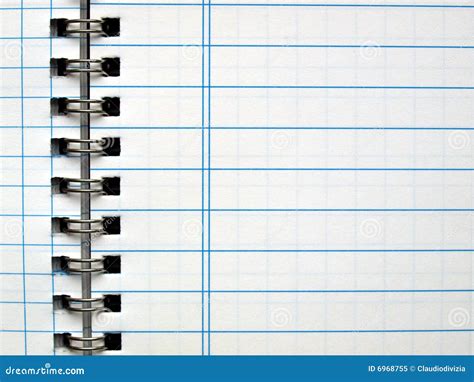 blank notebook page stock image image  post sheet