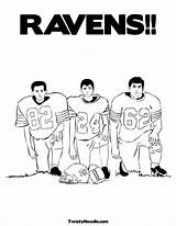Coloring Ravens Baltimore Pages Football Sheet Getdrawings Drawing Cliparts Library Clipart Popular Raven sketch template