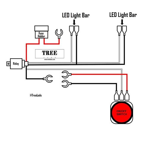 led light bar switch wiring diagram collection