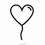 Globos Globo Vday Lollipop Heart Iconfinder sketch template