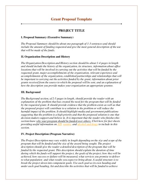 grant proposal writing  examples format  examples