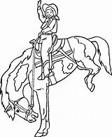 Coloring Cowgirl Popular sketch template