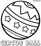 Ball Coloring Pages Print Ball3 sketch template