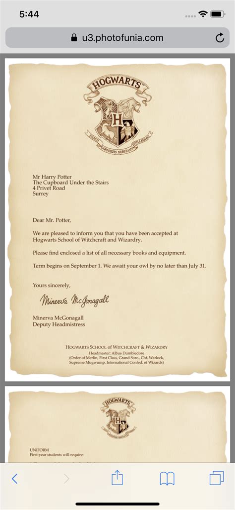 customizable hogwarts letter printable  pictures memepaper