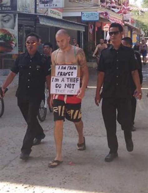 Indonesia More Tourists Humiliated In New Walk Of Shame