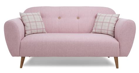 pink  seater sofa brokeasshomecom