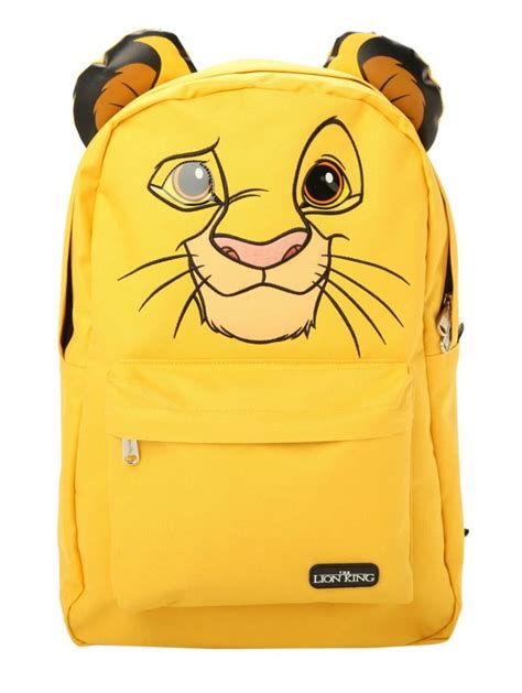 accessorize   simba backpack   love  lion king disney backpacks girl backpacks