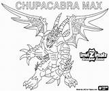 Invizimals Chupacabra Pintar Ombra Kleurplaten Lod sketch template
