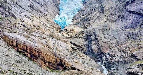 Briksdalsbreen Glacier Jostedalsbreen National Park One