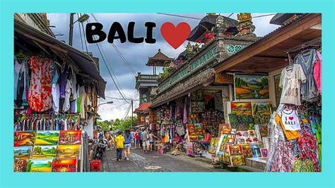 Bali S Iconic Markets 🛍️ Of Ubud Indonesia Let S Go Youtube