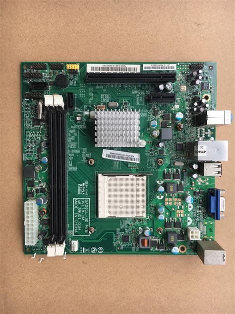 usedel motherboard dal  mini   ddr small chassis motherboard tested