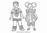 African Coloring Colouring Pages Children Kids Clipart Kenya People Africa Around Flag Kwanzaa Kings Cliparts Colombian Traditional Activityvillage Color Sheets sketch template
