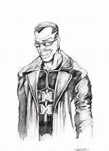 Blade Sketch Marvel Deviantart Drawings Raydillon Slayer Vampire Wallpaper 2005 sketch template