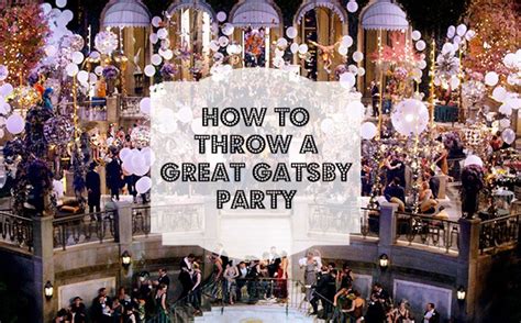throw  great gatsby party simply bubbly