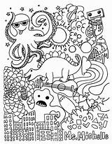 Microwave Coloring Pages Getcolorings Color sketch template