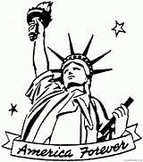 Coloring4free Patriotic Coloring Pages Liberty Statue Related Posts sketch template