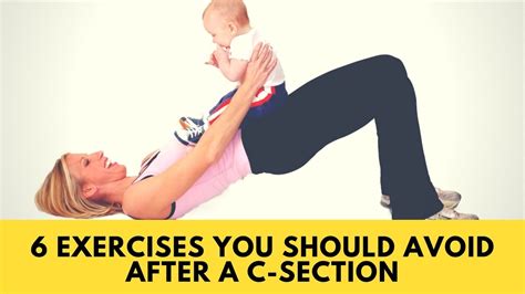 6 exercises you should avoid after a c section naturalremedies youtube