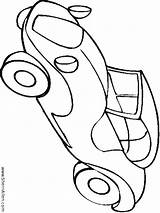 Coloring Pages Car Printable Transportation Sherriallen sketch template