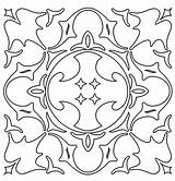 Coloring Pages Pattern Medieval Color Patterns Cool Printable Print Designs Kids Adults Colouring Motifs Printactivities Flower Middle Collection Comments Cat sketch template