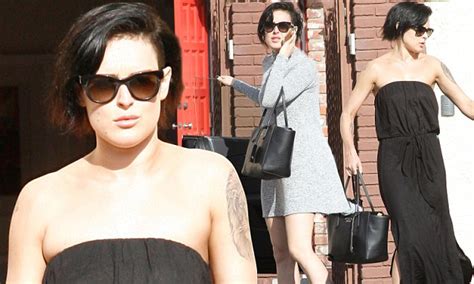 Rumer Willis Wears Two Gowns During Dancing With The Stars Rehearsals