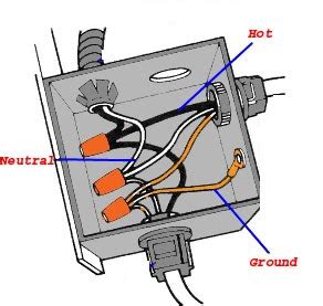 automatic control   junction box wiring