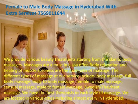 happy ending body massage in banjara hills hyderabad