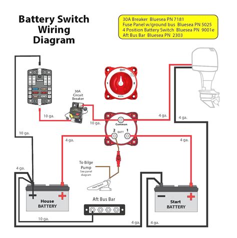 simple alternator wiring diagram