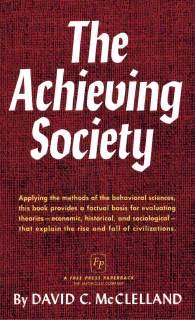 achieving society book  david  mcclelland official publisher
