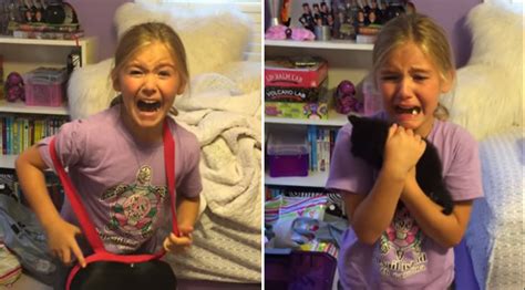 mom tells her daughter there s a surprise in her room her reaction has me crying with her