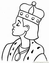Royal King Coloring Colouring Pages sketch template