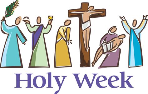 holy week schedule cathedral parish   lady   holy rosary
