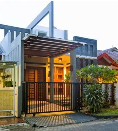 gambar desain eksterior rumah minimalis modern