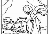 Snorks Coloring Pages Coloring4free Film Tv Printable Category sketch template