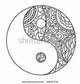 Isolation Coloring Designlooter Mandala Spiritual Drawn Hand Background sketch template