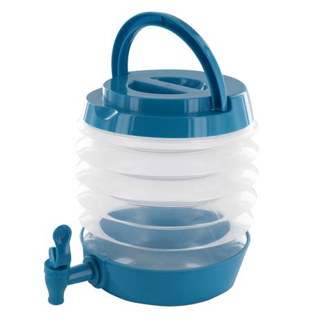 collapsible folding water dispenser portable drinks container camping