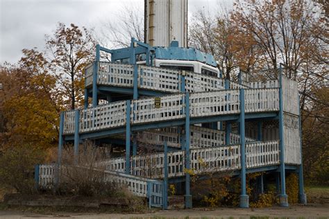 abandoned canadian amusement park   surrounded  luxury