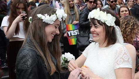 gay couples register weddings on day one of marriage equality free