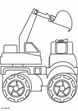 Tractopelle Colorier Tracteur Remorque Disposition Charmant Largement Impressionnant Danieguto Greatestcoloringbook sketch template