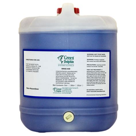 rinse aid  cleaning supplies chemicals melbourne green dolphin