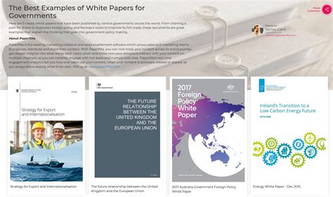 examples  policy white papers  governments paperflite
