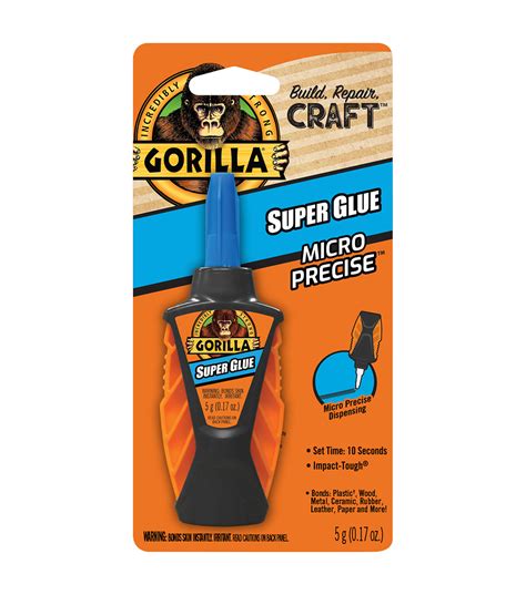 gorilla  oz micro precise super glue joann