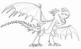 Hiccup Coloring Pages Dragon Toothless Getdrawings Train sketch template