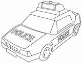 Tegning Politibil Tegninger Polizia Macchina Policia Farvelaegning Ambulance Farvelægning Bil Transport Autobus Colouring Polícia Scolaire sketch template