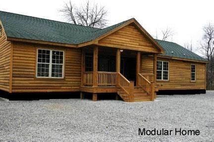 inspirational log cabin double wide mobile homes  home plans design